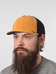 Бейсболка DJINNS арт. HFT Casual Cord and Mesh (горчичный)